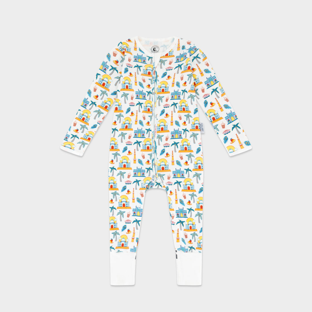 India Convertible Footies Sleepsuit (6-9 months, 9-12 months, 12-18 months)