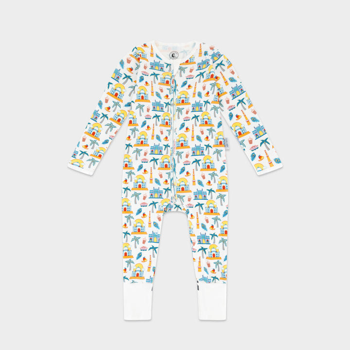 India Convertible Footies Sleepsuit (6-9 months, 9-12 months, 12-18 months)