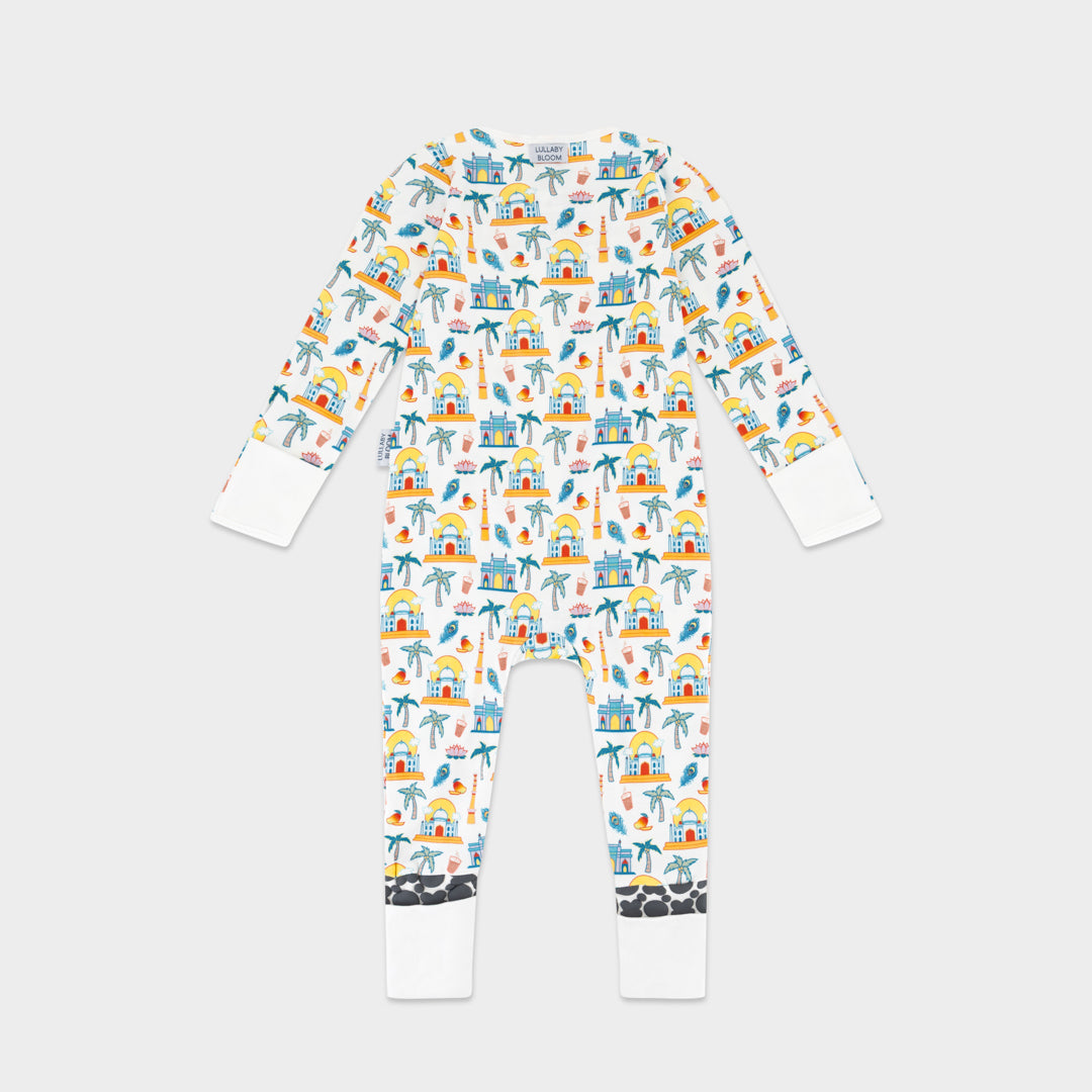 India Convertible Footies Sleepsuit (6-9 months, 9-12 months, 12-18 months)