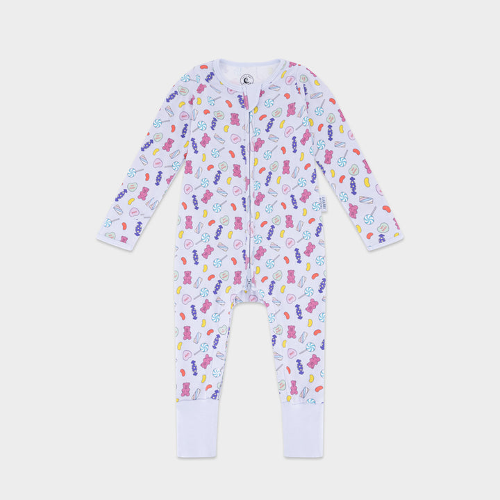 Candy Convertible Footies Sleepsuit (6-9 months, 9-12 months, 12-18 months)