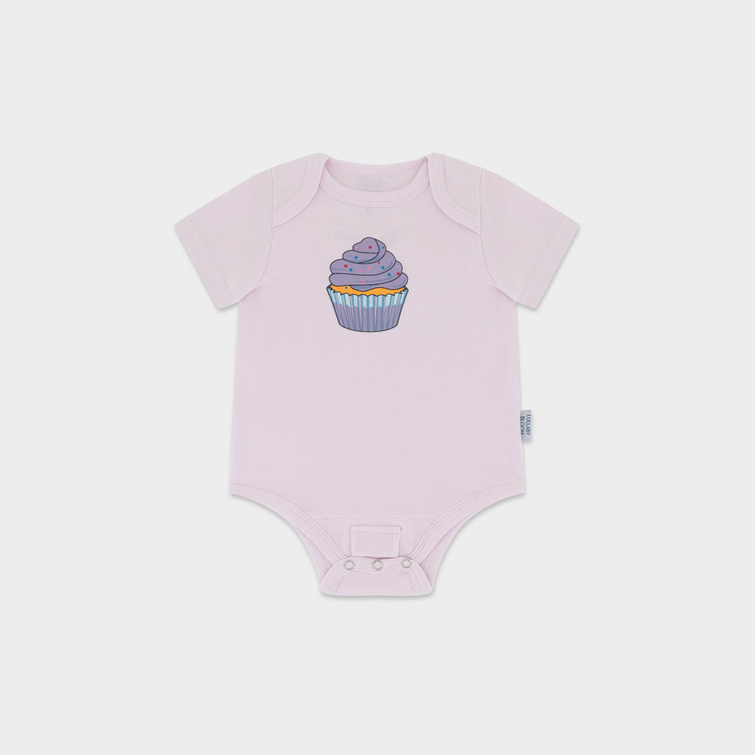 Cupcakes Peek-a-Boo Bodysuit (0-3 months, 3-6 months)