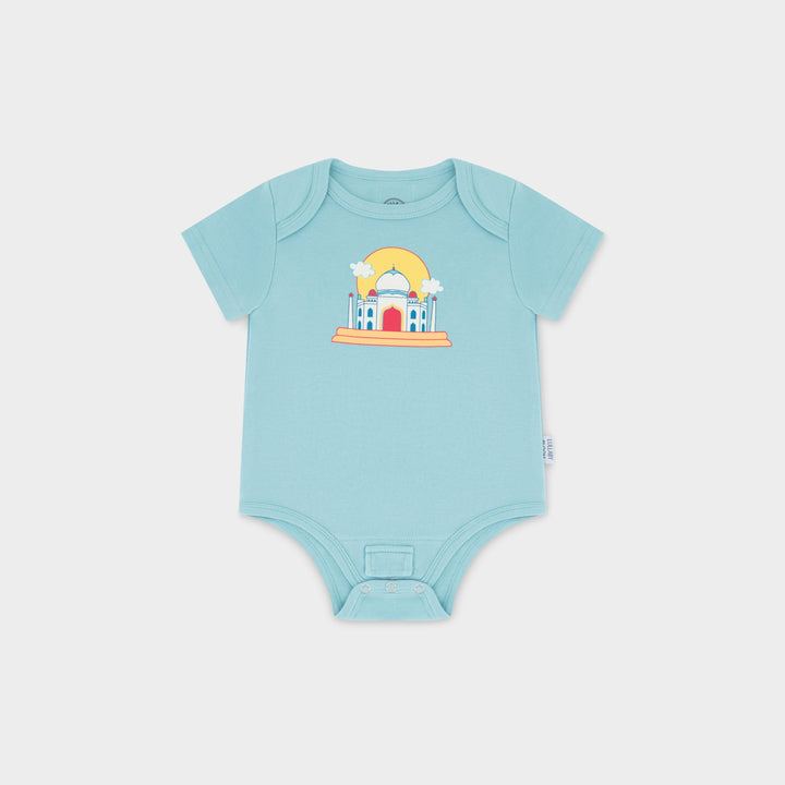 India Peek-a-Boo Bodysuit (0-3 months, 3-6 months)
