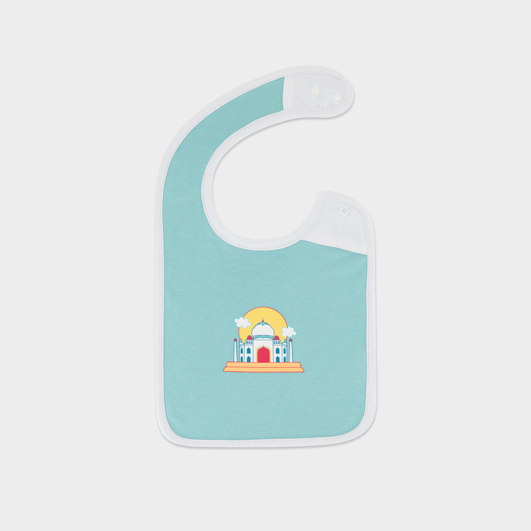 India Organic Cotton and Bamboo Bib