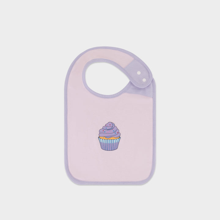 Cupcake Organic Cotton and Bamboo Bib