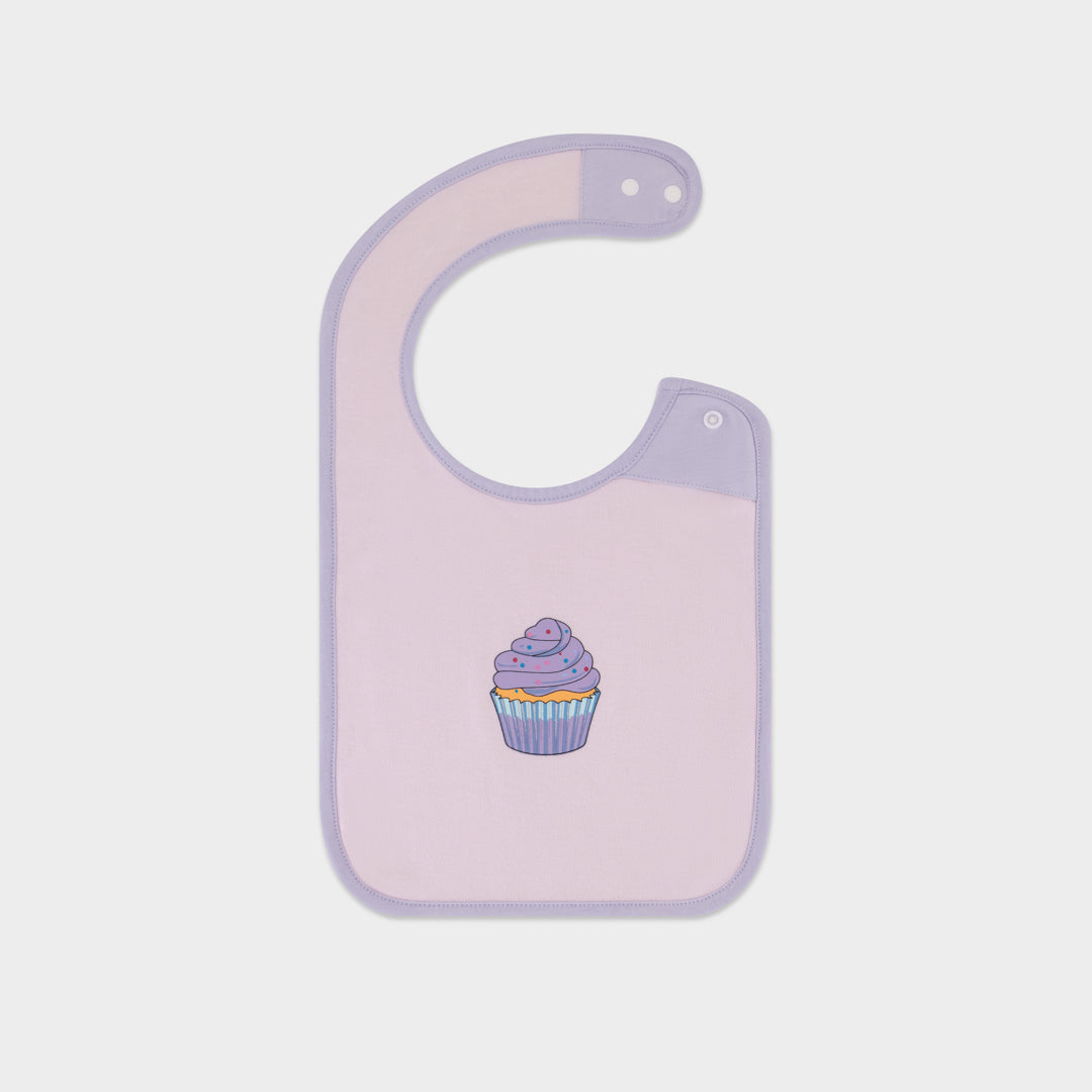 Cupcake Organic Cotton and Bamboo Bib