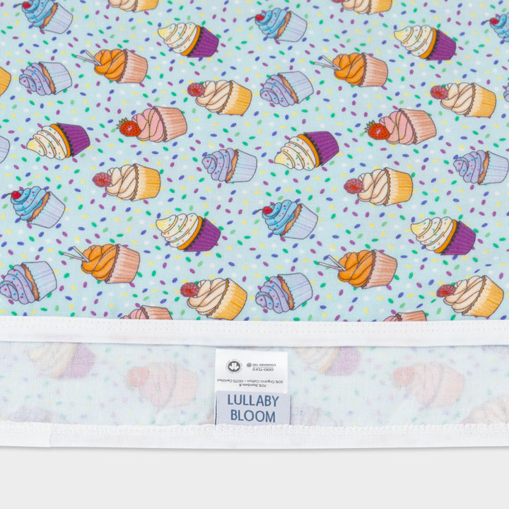 Cupcake Organic Cotton and Bamboo Muslin Cloth