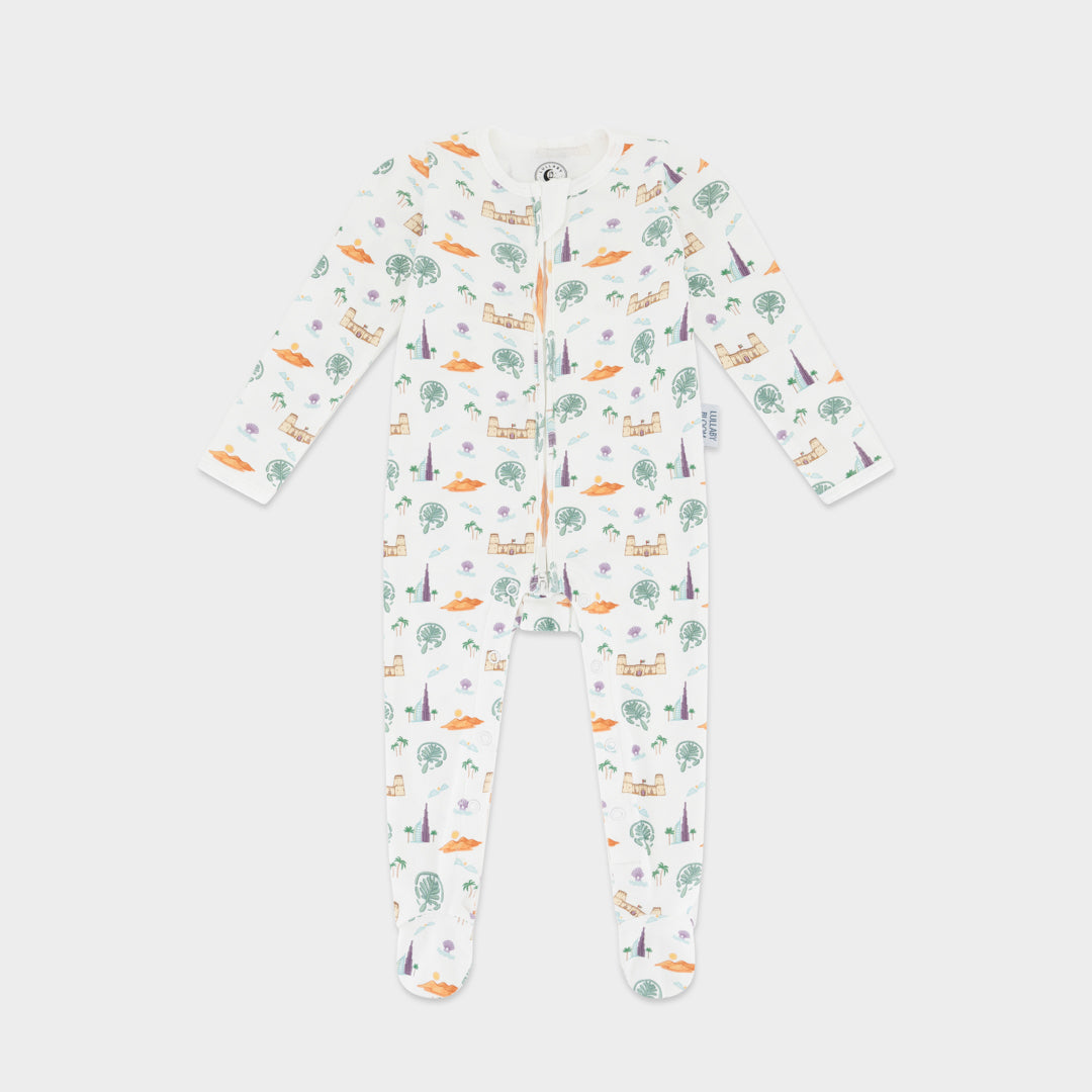 UAE Peek-a-Boo Sleepsuit (0-3 months, 3-6 months)