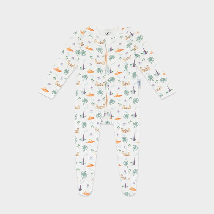 UAE Peek-a-Boo Sleepsuit (0-3 months, 3-6 months)