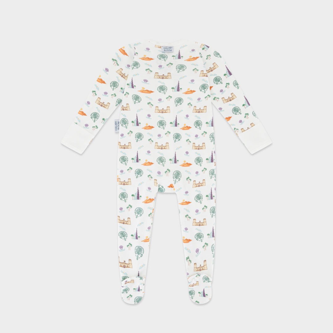 UAE Peek-a-Boo Sleepsuit (0-3 months, 3-6 months)