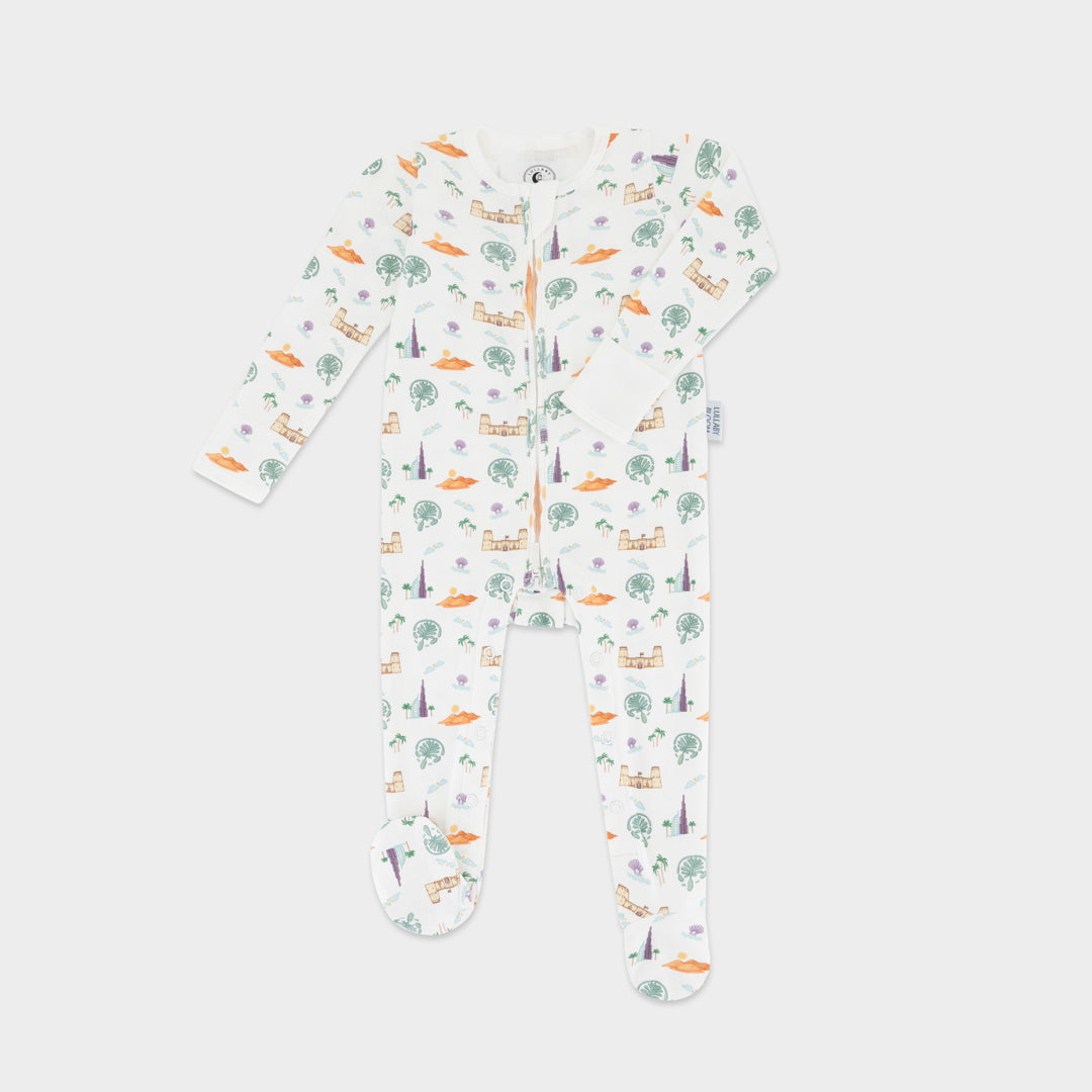 UAE Peek-a-Boo Sleepsuit (0-3 months, 3-6 months)