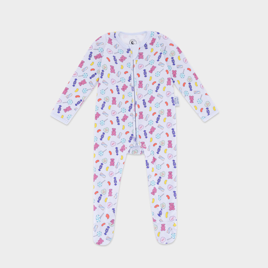 Candy Peek-a-Boo Sleepsuit (0-3 months, 3-6 months)