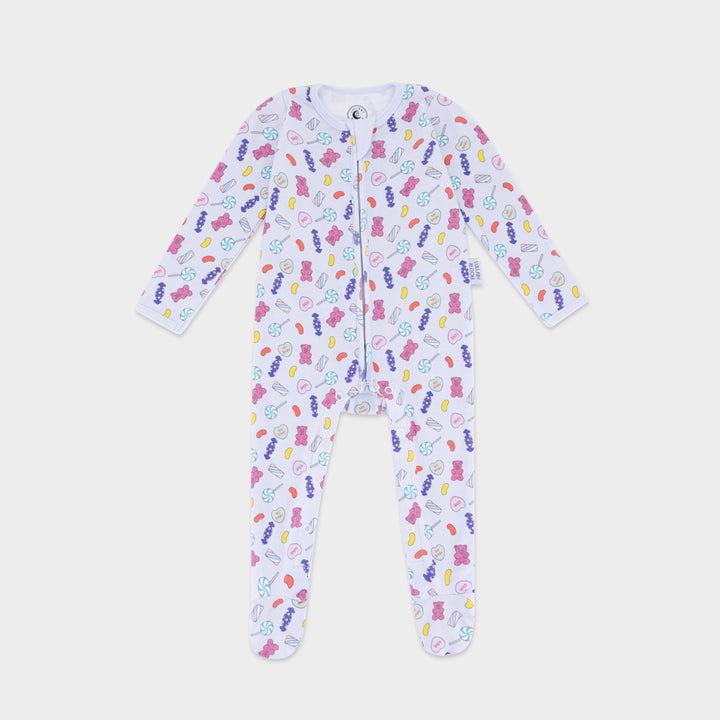 Candy Peek-a-Boo Sleepsuit (0-3 months, 3-6 months)