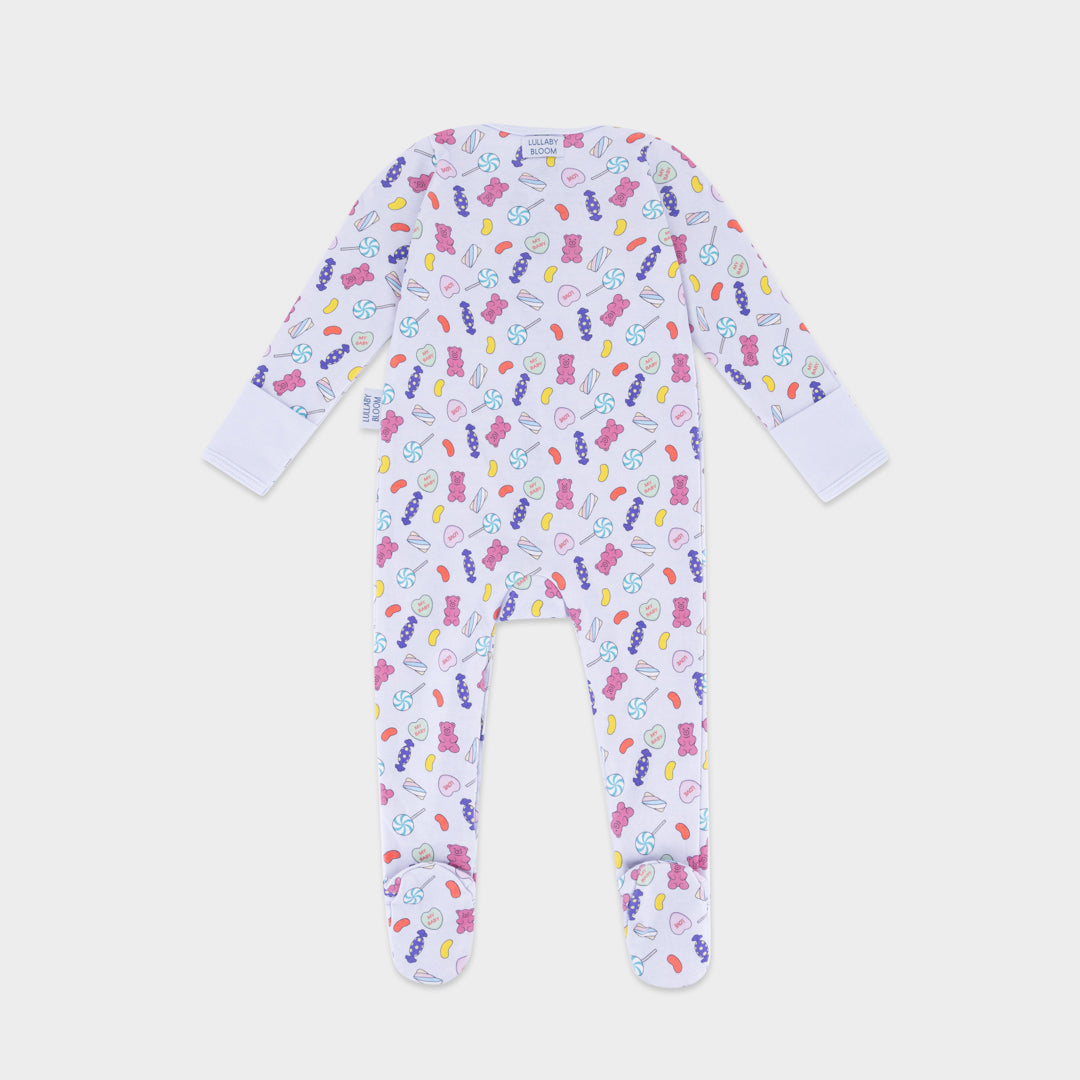Candy Peek-a-Boo Sleepsuit (0-3 months, 3-6 months)