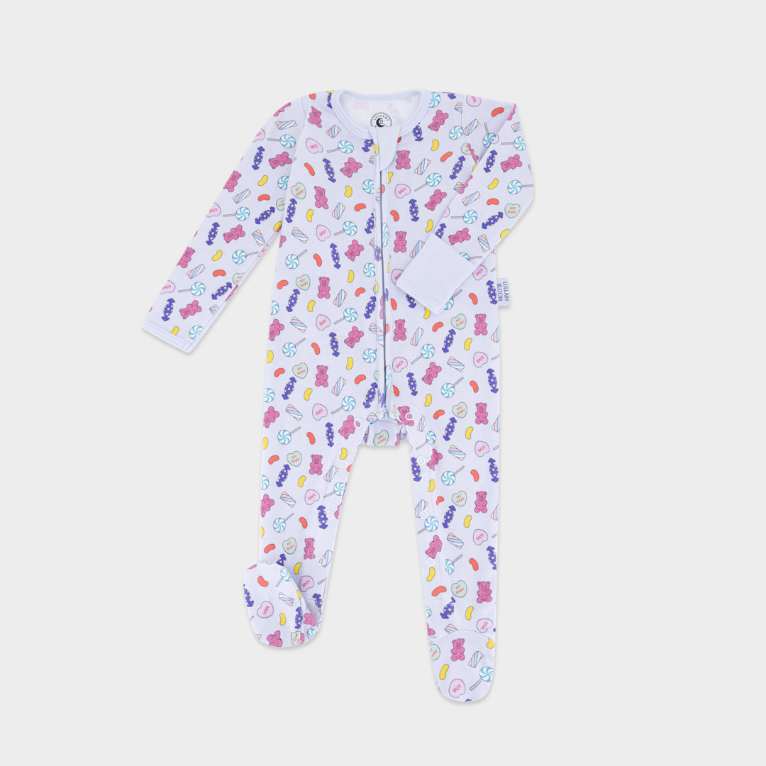 Candy Peek-a-Boo Sleepsuit (0-3 months, 3-6 months)