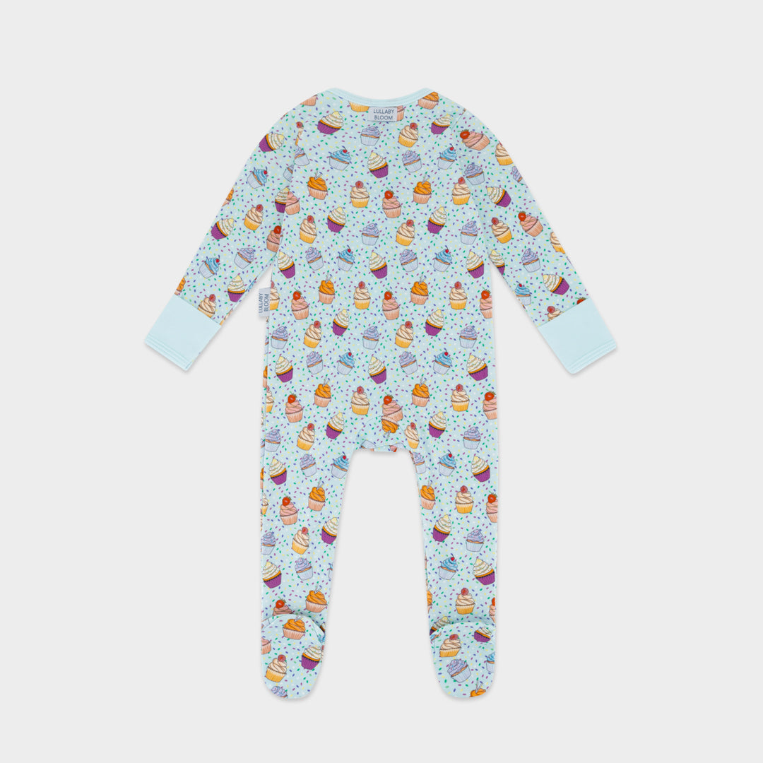 Cupcakes Peek-a-Boo Sleepsuit (0-3 months, 3-6 months)
