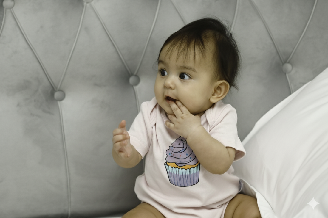 Cupcakes Peek-a-Boo Gift Set (0-3 months, 3-6 months)