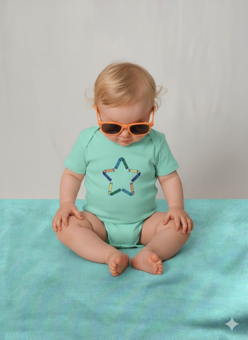 Crayons Bodysuit (6-9 months, 9-12 months, 12-18 months)