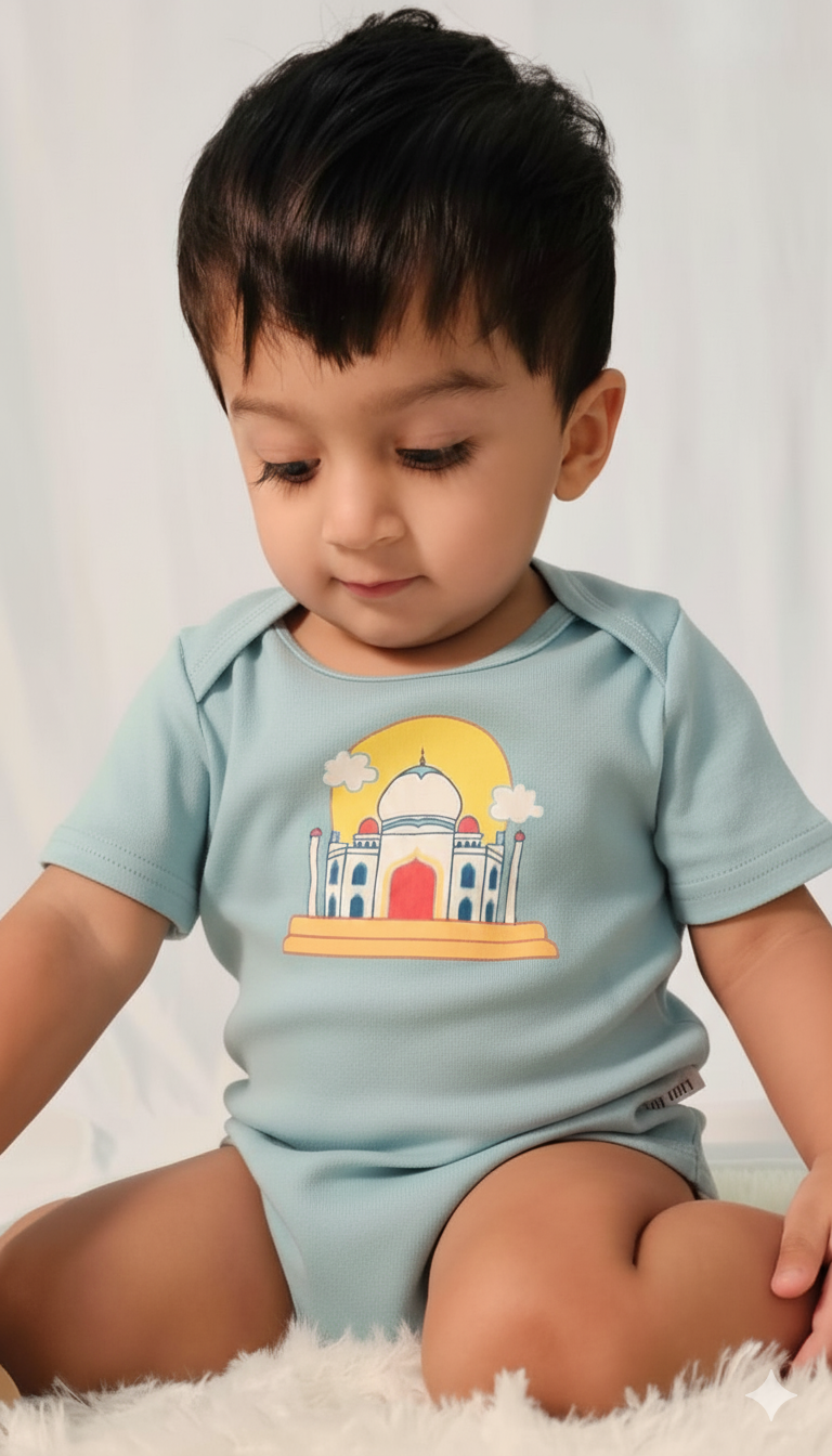 India Bodysuit (6-9 months, 9-12 months, 12-18 months)