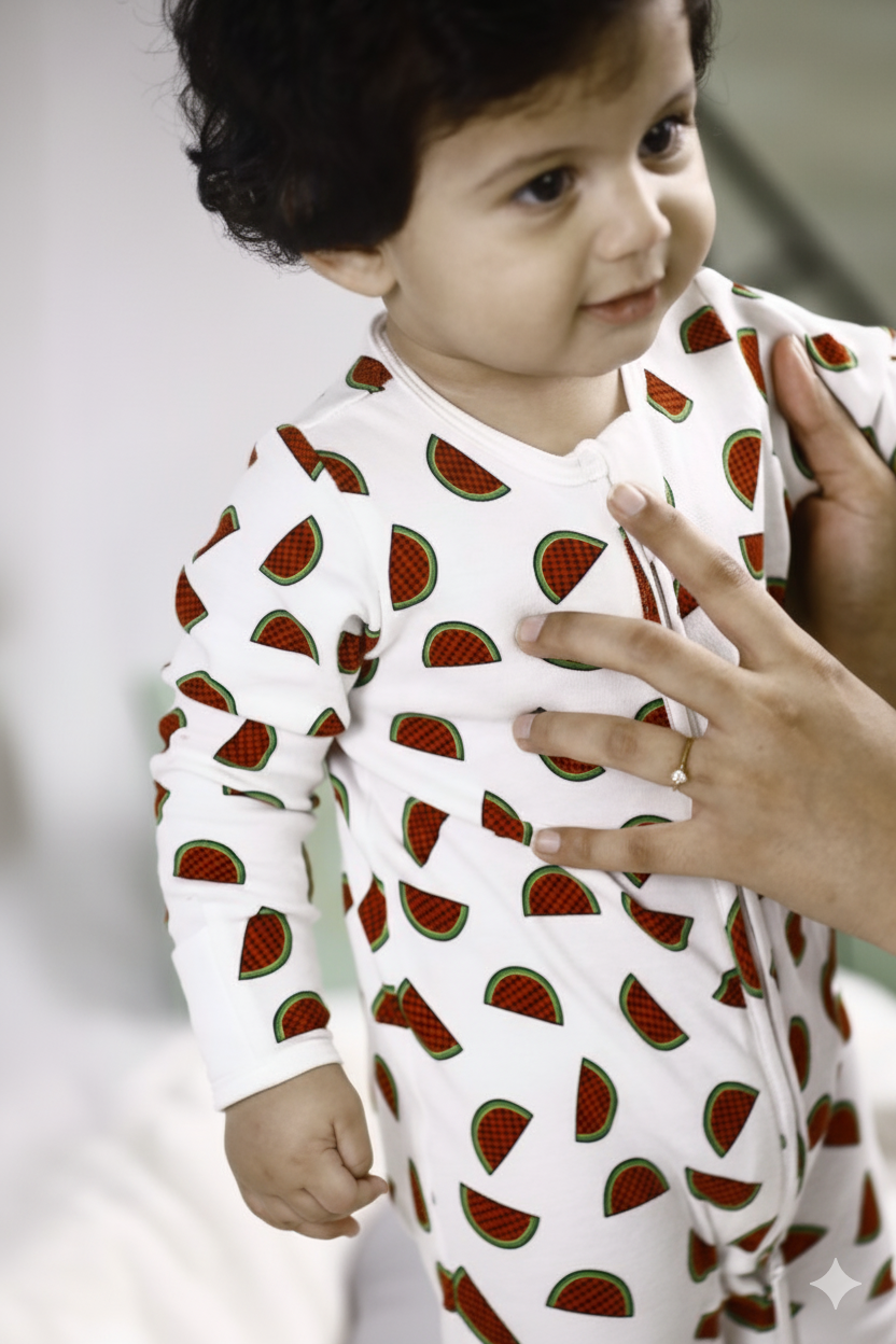 Palestine Peek-a-Boo Sleepsuit (0-3 months, 3-6 months)