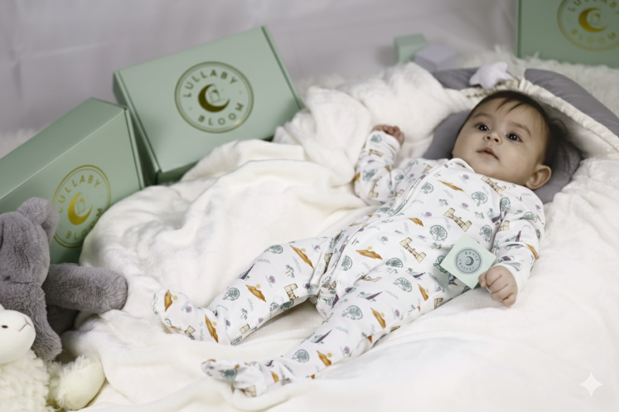 UAE Peek-a-Boo Sleepsuit (0-3 months, 3-6 months)