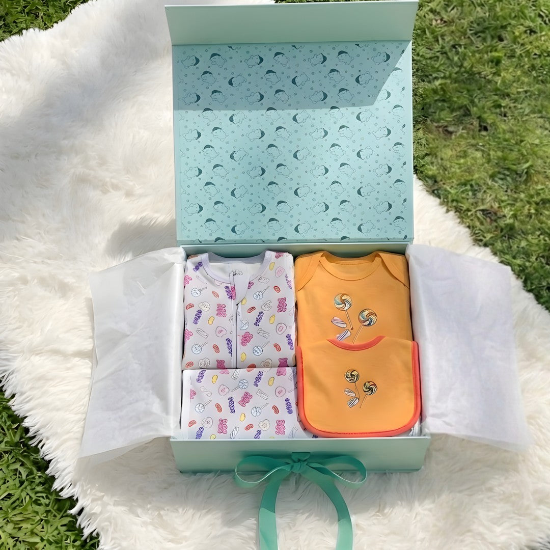 Candy Peek-a-Boo Gift Set (0-3 months, 3-6 months)